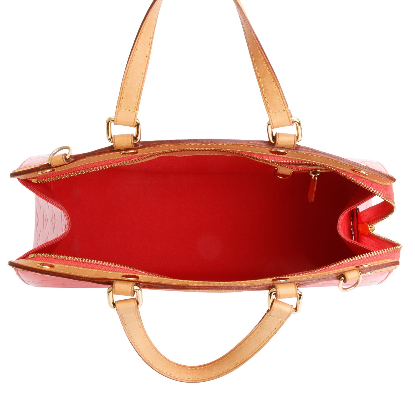 Louis Vuitton Pink Monogram Vernis Brea MM