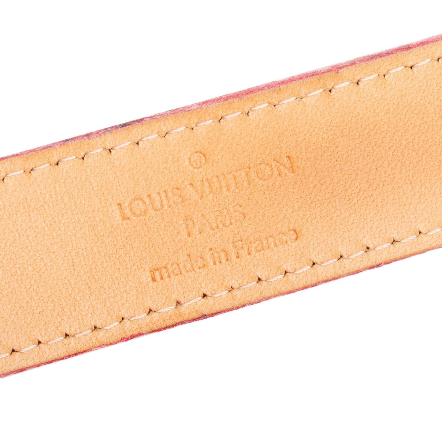 Louis Vuitton Pink Monogram Vernis Leather Ceinture 25MM Belt 90 36