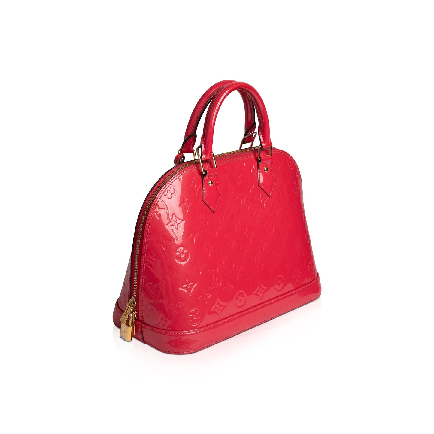 Louis Vuitton Pink Vernis Alma PM