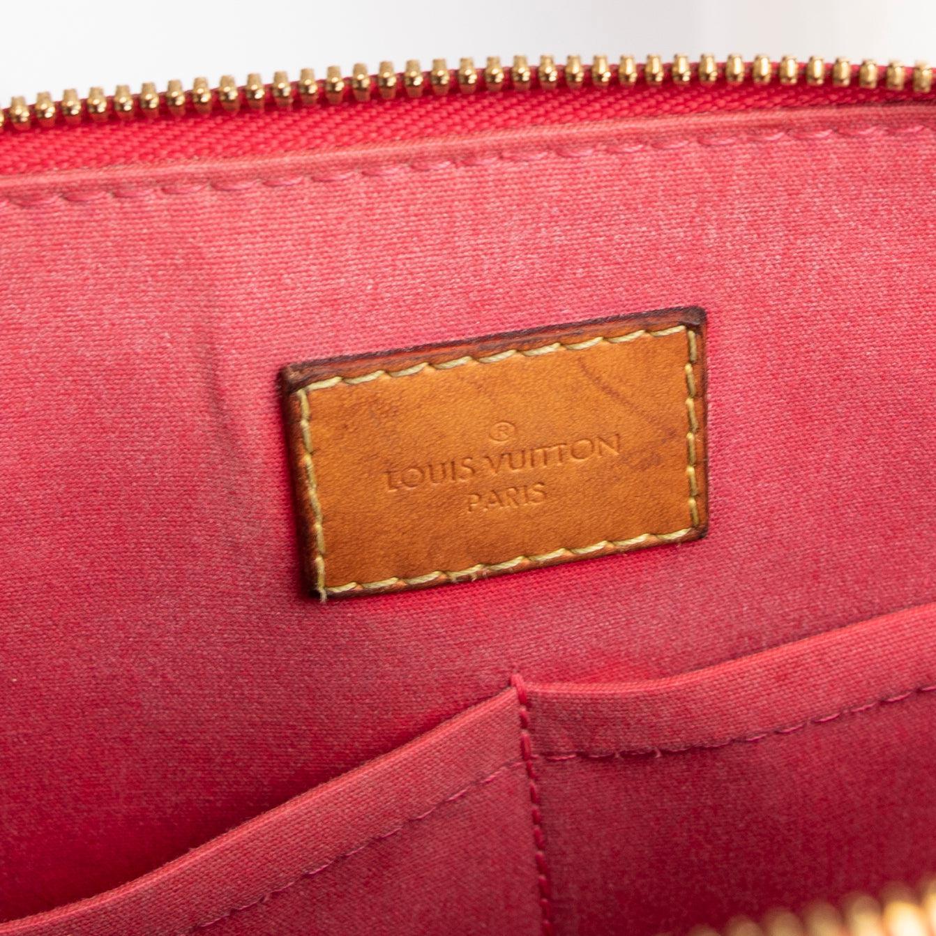 Louis Vuitton Pink Vernis Alma PM