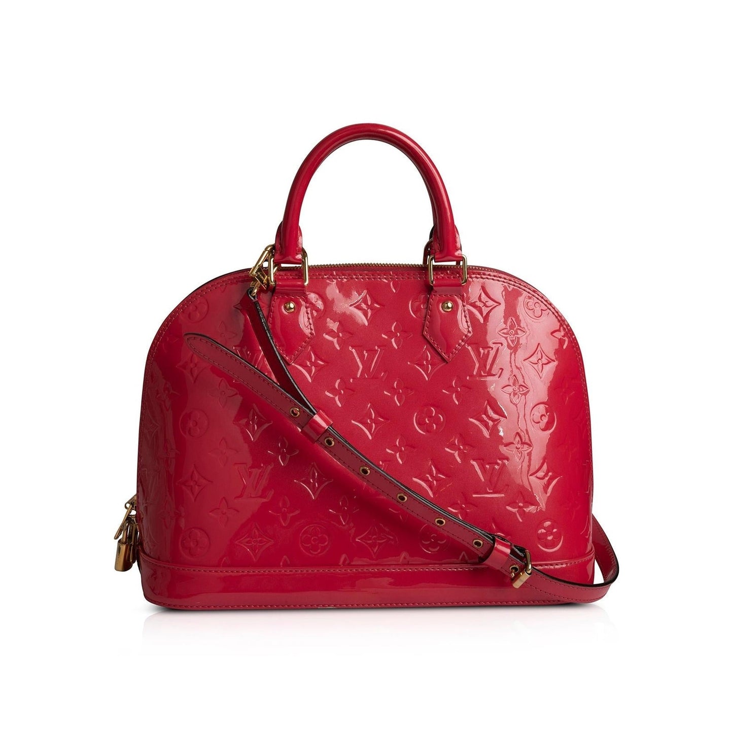 Louis Vuitton Pink Vernis Alma PM