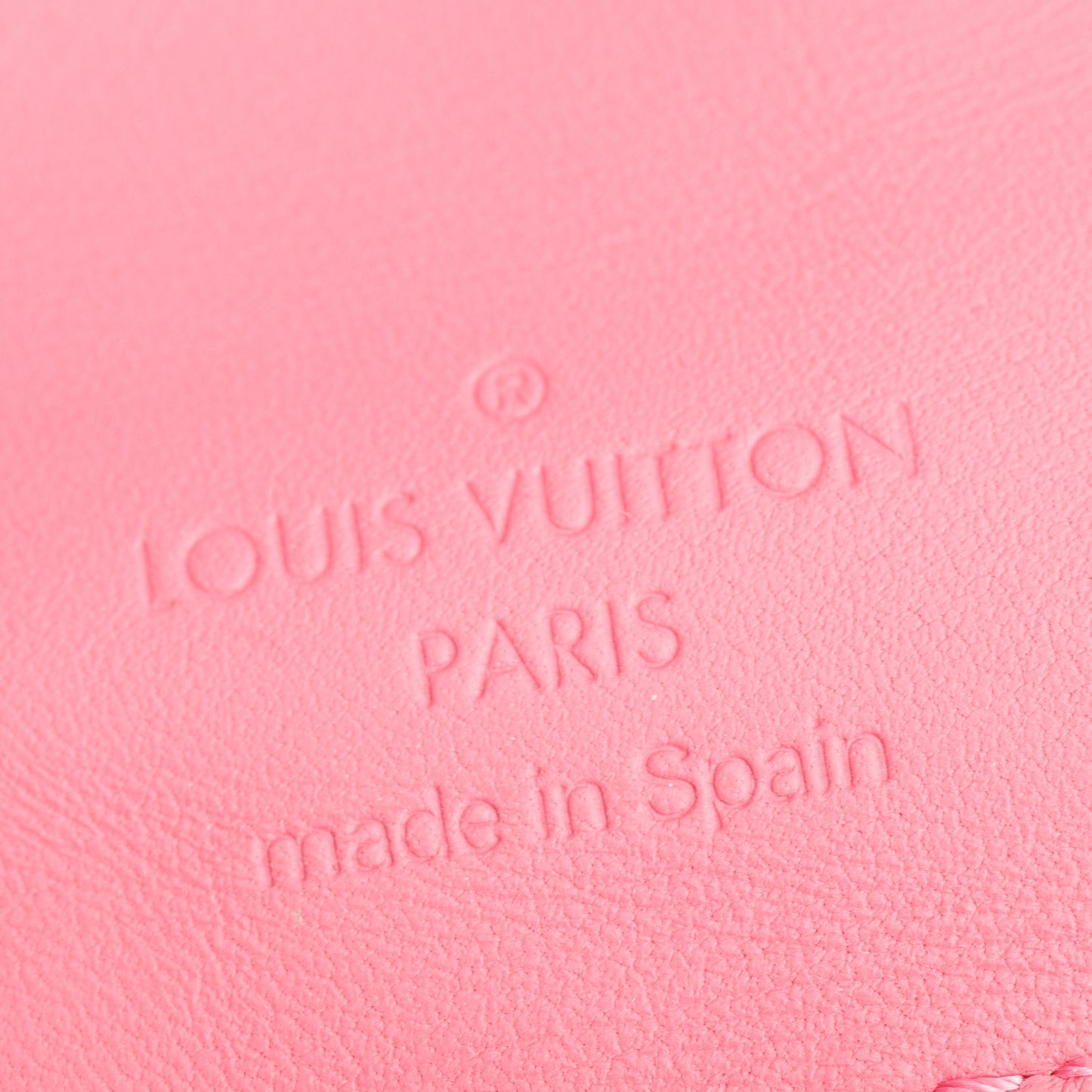 Louis Vuitton Pink Vernis Monogram Empreinte Small Ring Agenda Cover