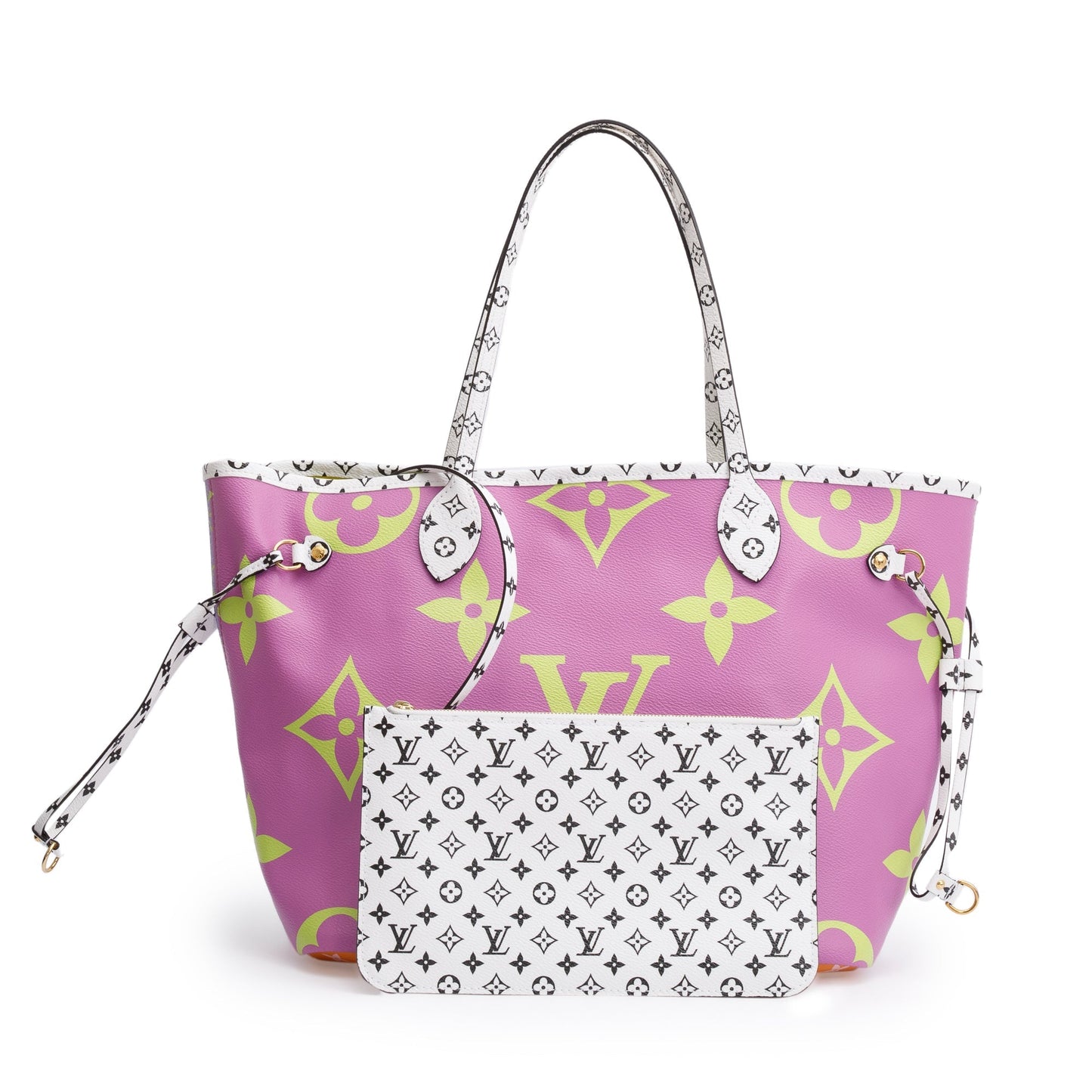 Louis Vuitton Pink/Lilac Monogram Giant Neverfull MM
