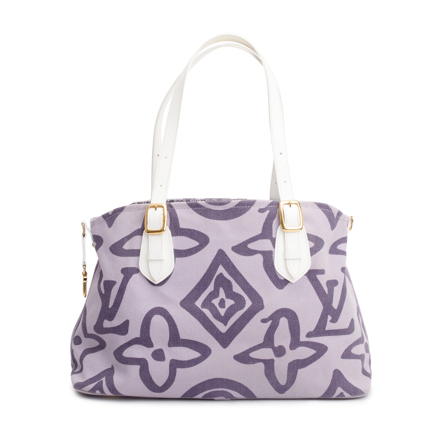 Louis Vuitton Purple Canvas Tahitienne Cabas PM