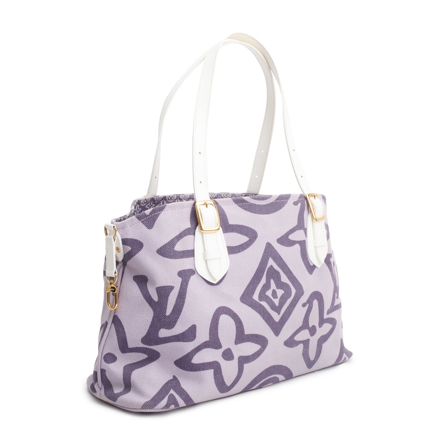Louis Vuitton Purple Canvas Tahitienne Cabas PM
