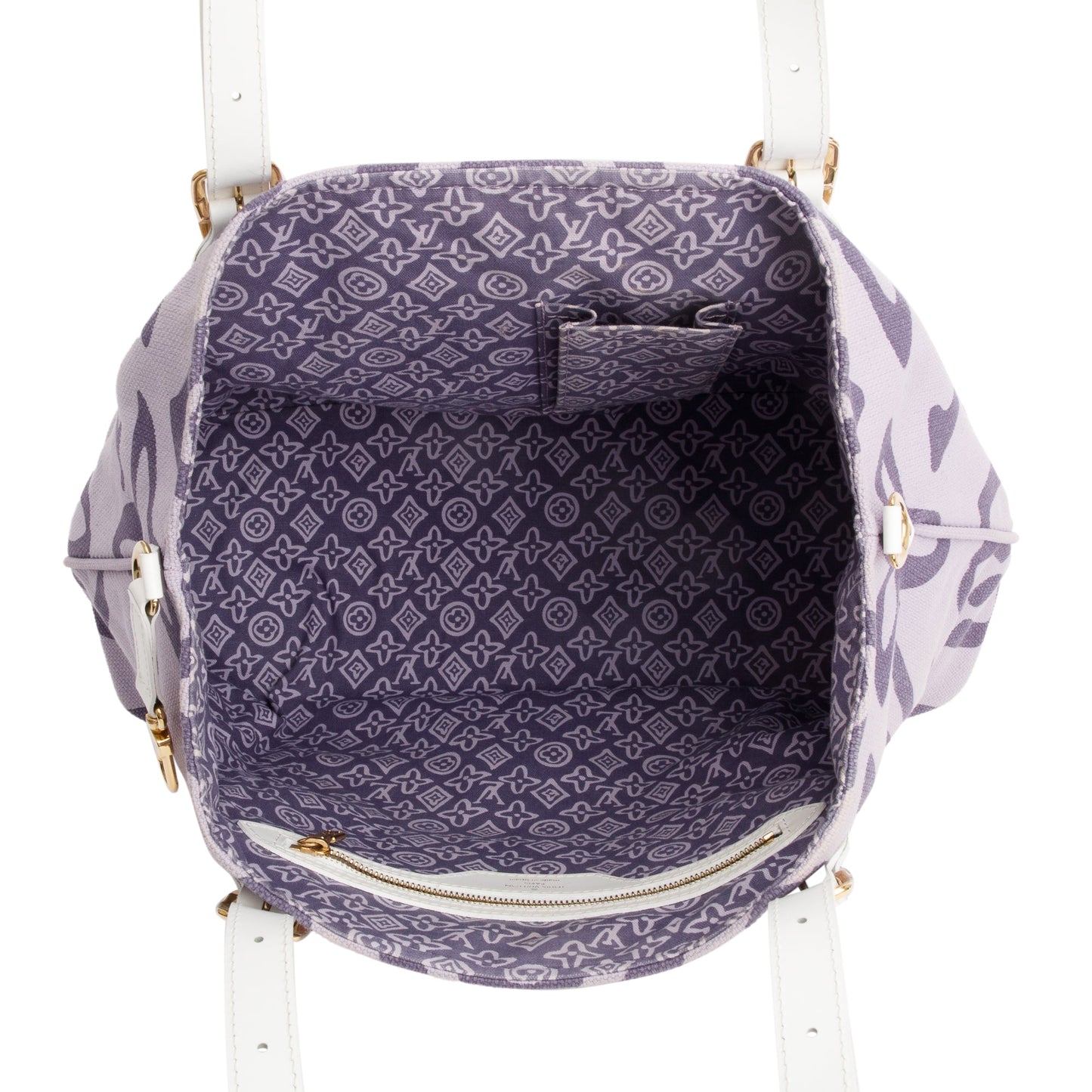 Louis Vuitton Purple Canvas Tahitienne Cabas PM
