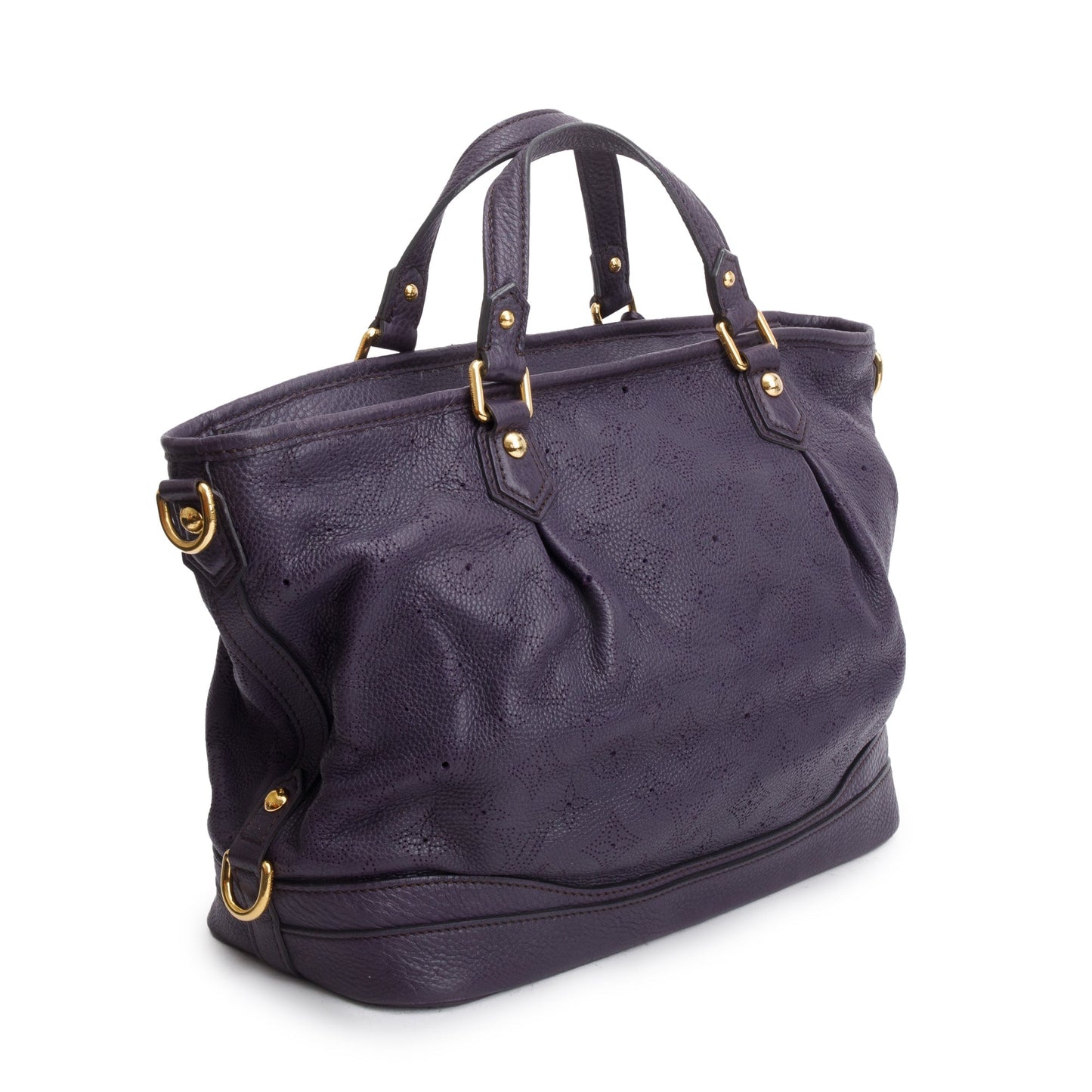 Louis Vuitton Purple Monogram Mahina Stellar PM Tote