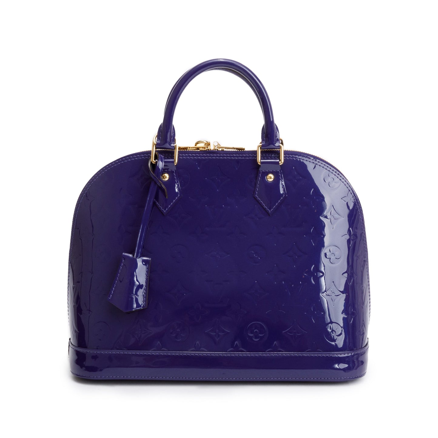 Louis Vuitton Purple Monogram Vernis Alma PM