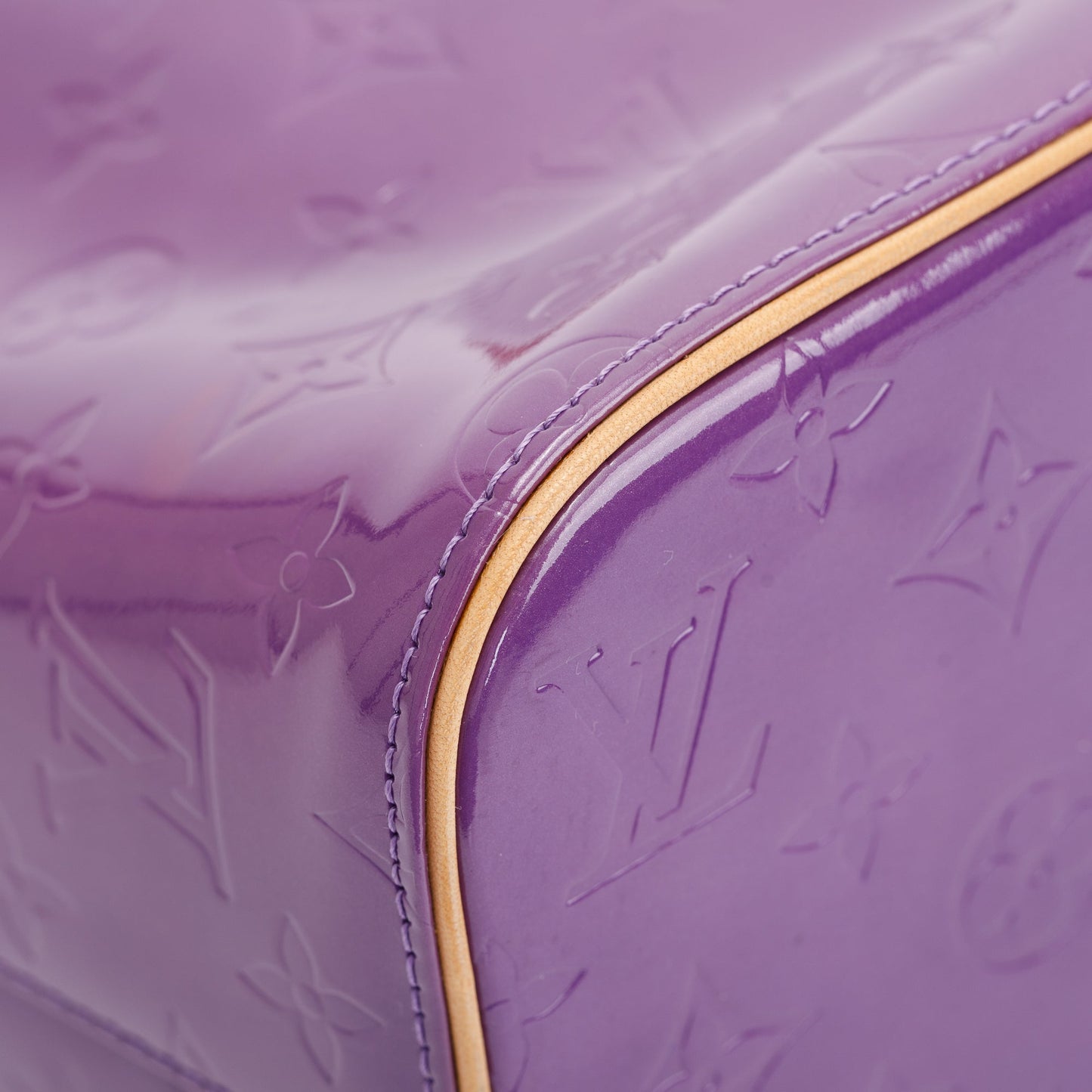 Louis Vuitton Purple Monogram Vernis Houston Tote