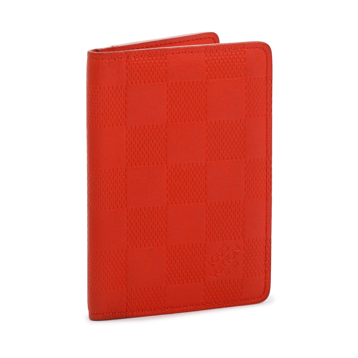 Louis Vuitton Red Damier Infini Leather Pocket Organizer