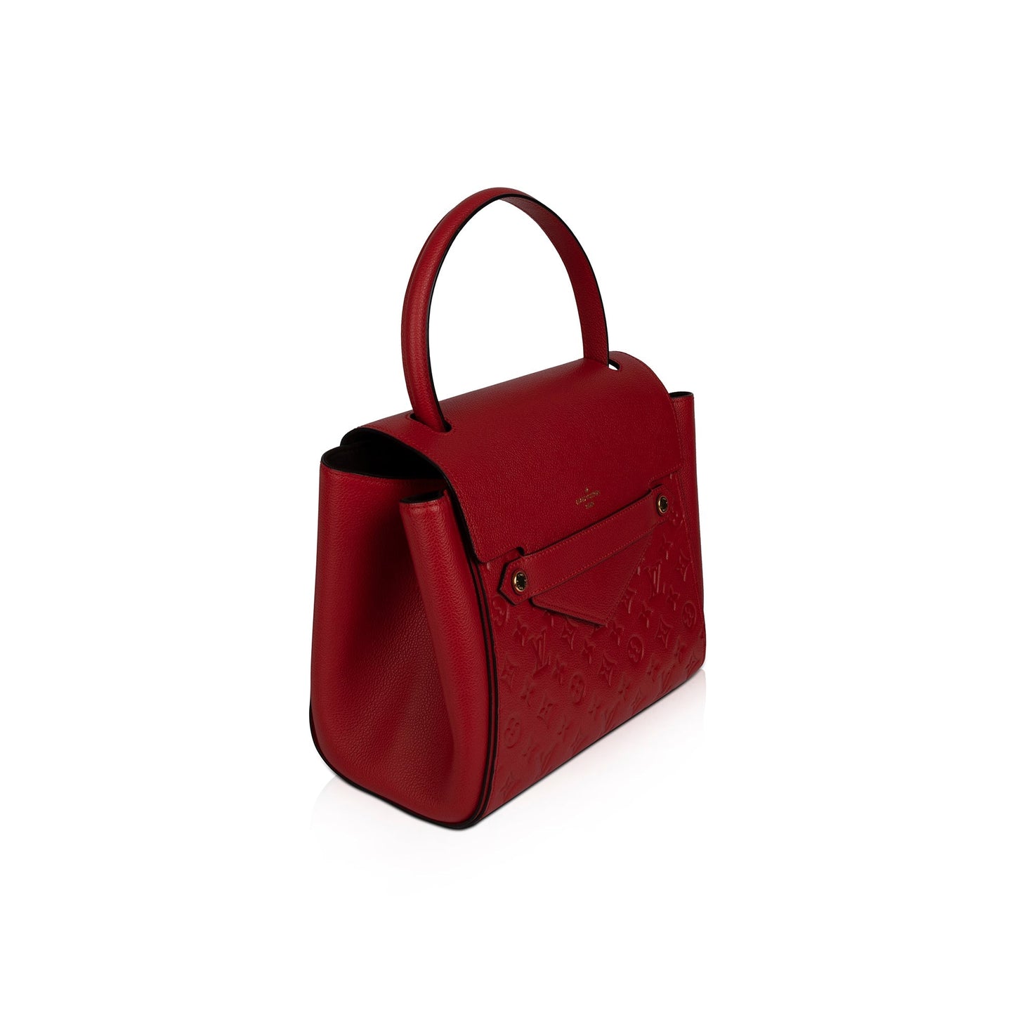 Louis Vuitton Red Empreinte Leather Trocadero Tote