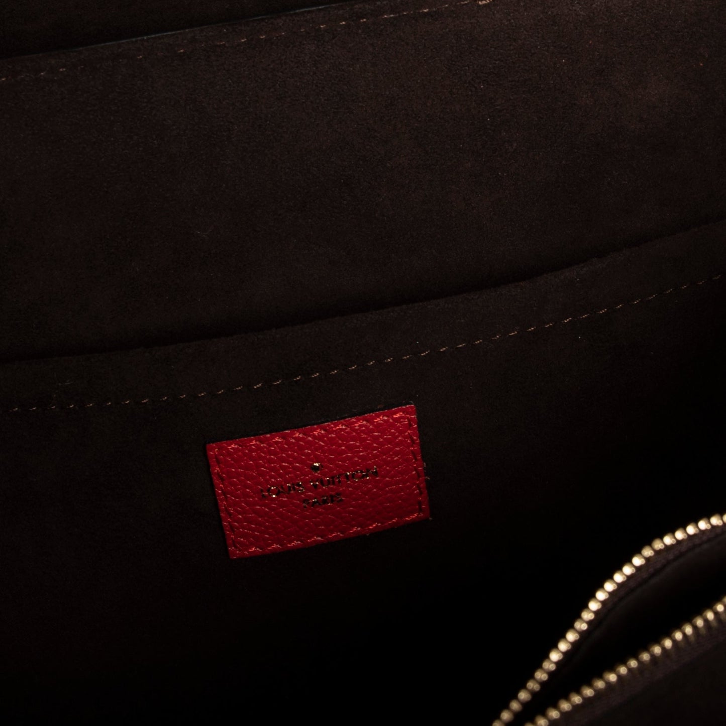Louis Vuitton Red Empreinte Leather Trocadero Tote