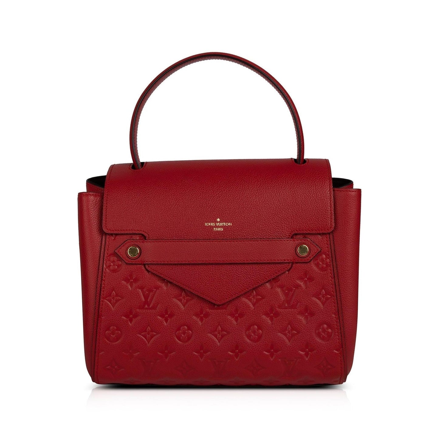 Louis Vuitton Red Empreinte Leather Trocadero Tote