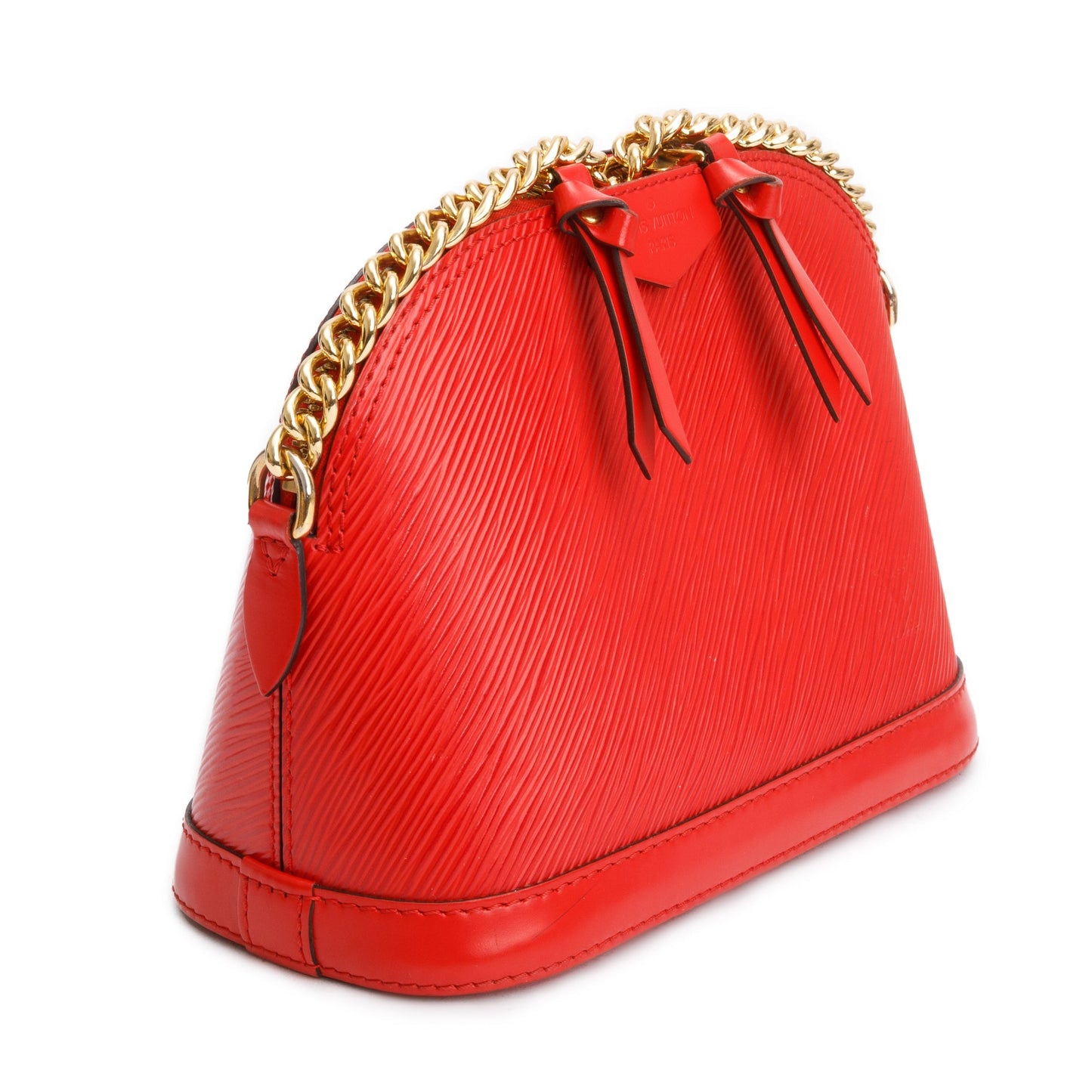 Louis Vuitton Red Epi Leather Alma Mini