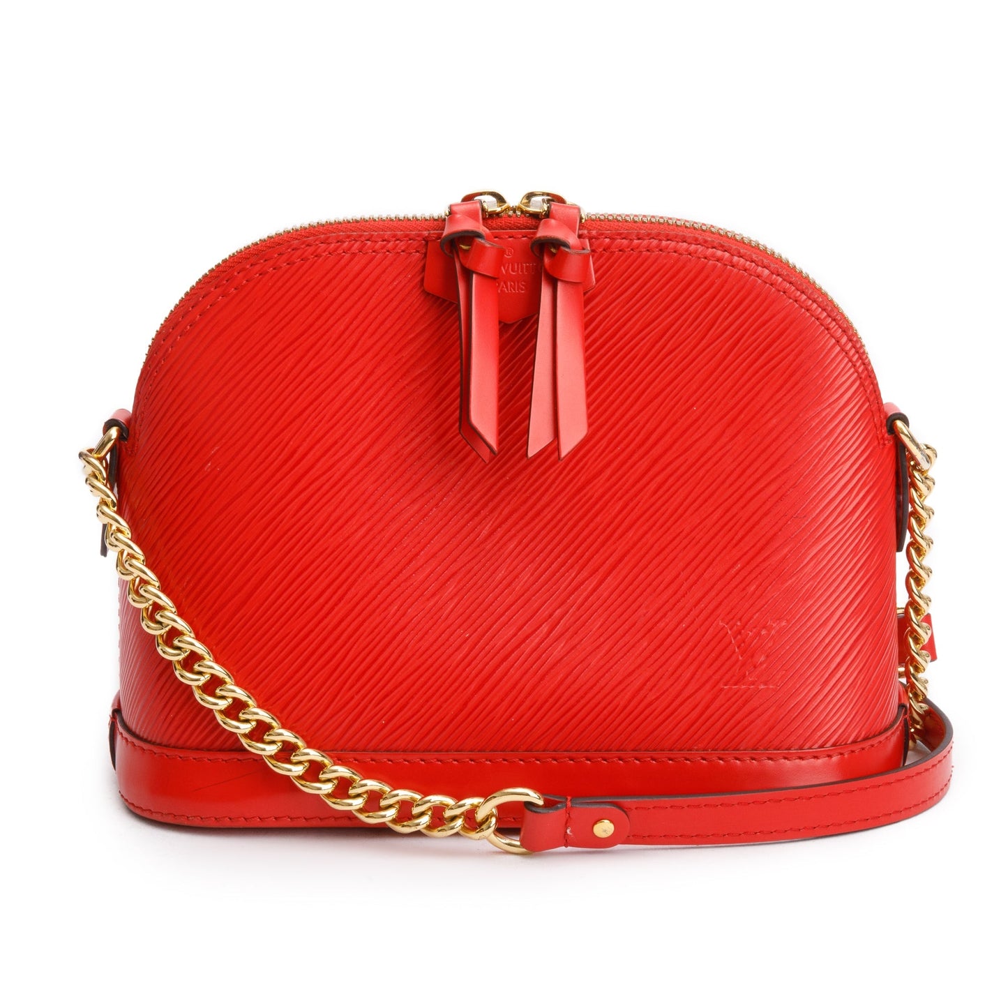 Louis Vuitton Red Epi Leather Alma Mini