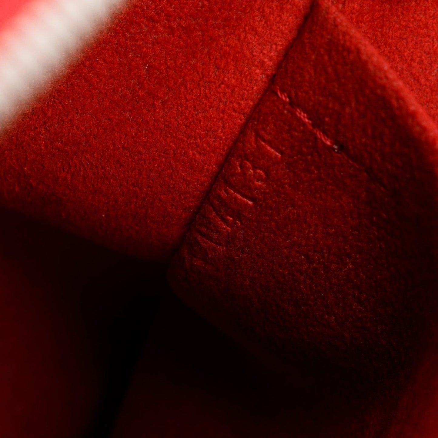 Louis Vuitton Red Epi Leather Alma PM