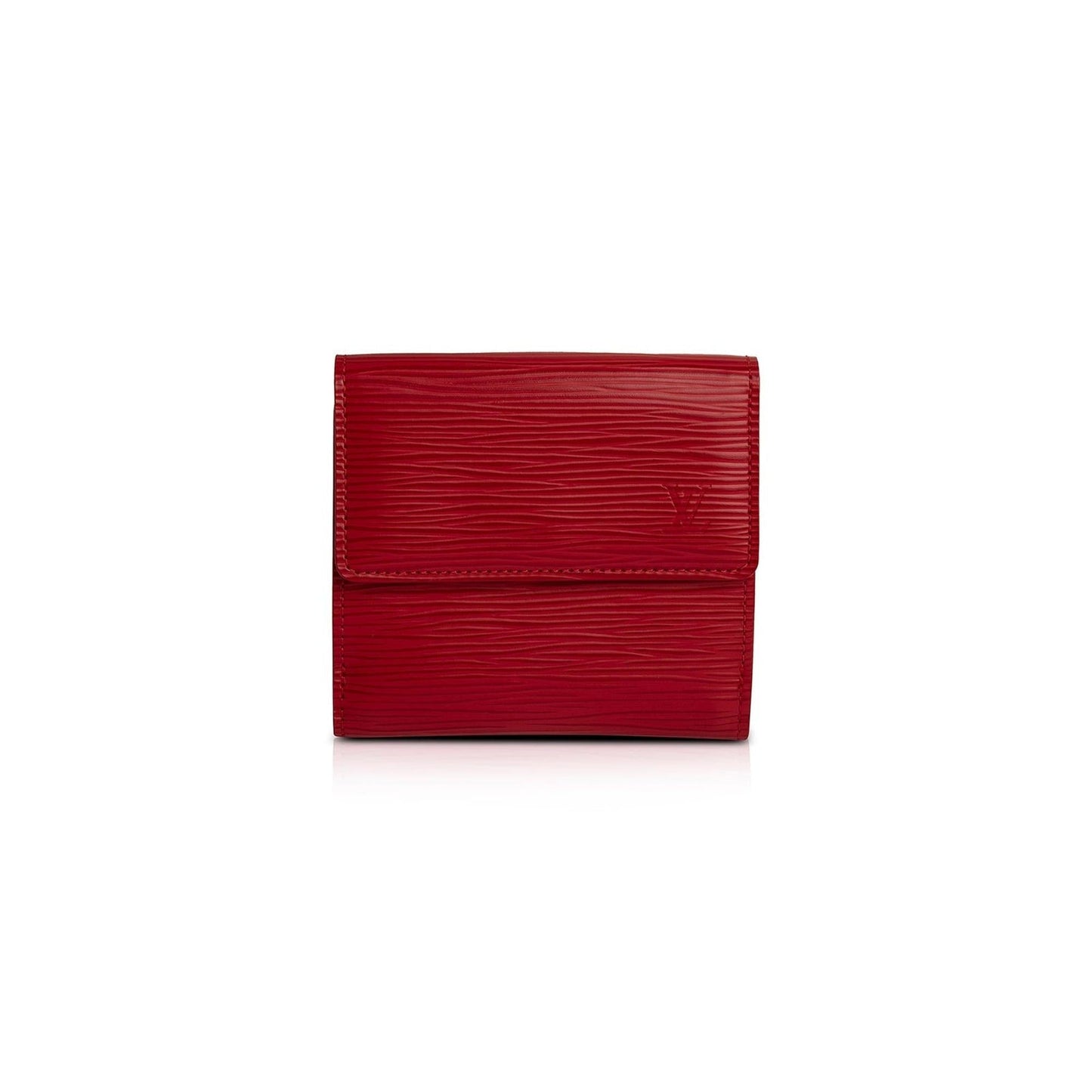 Louis Vuitton Red Epi Leather Elise Wallet