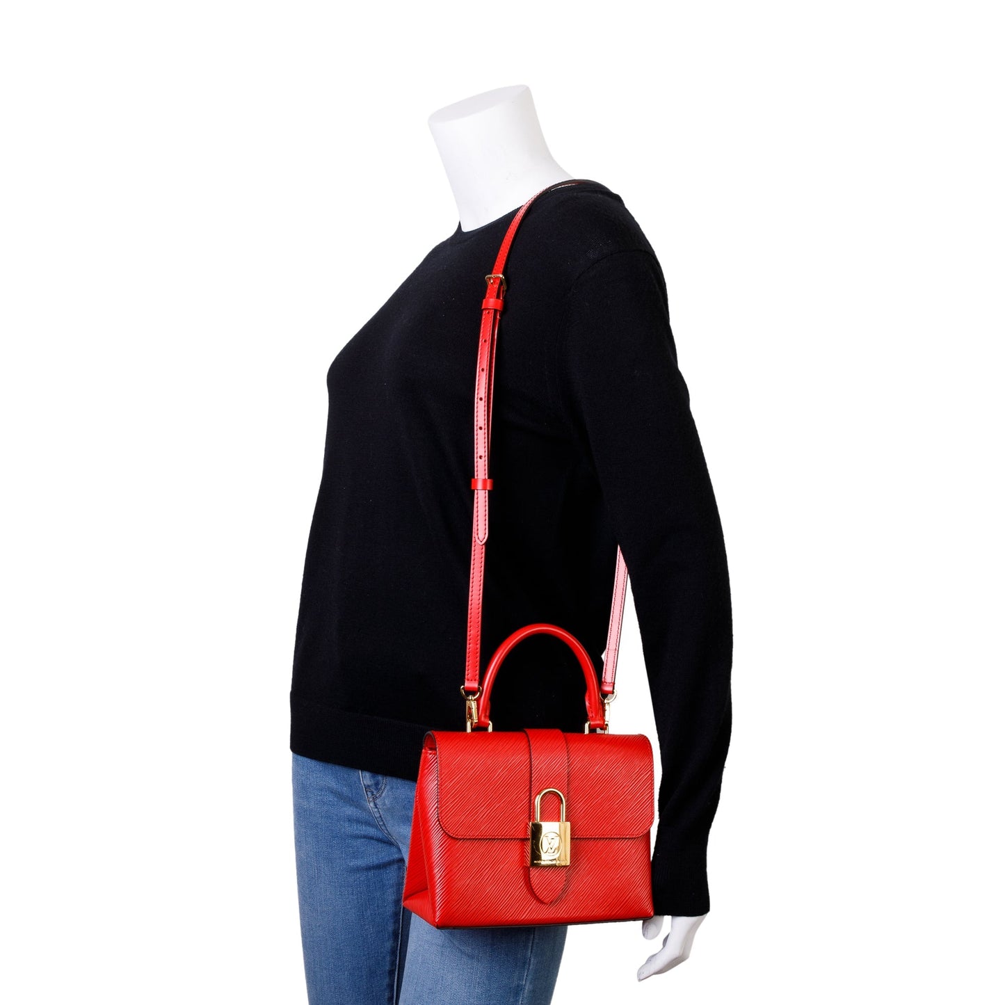 Louis Vuitton Red Epi Leather Locky BB
