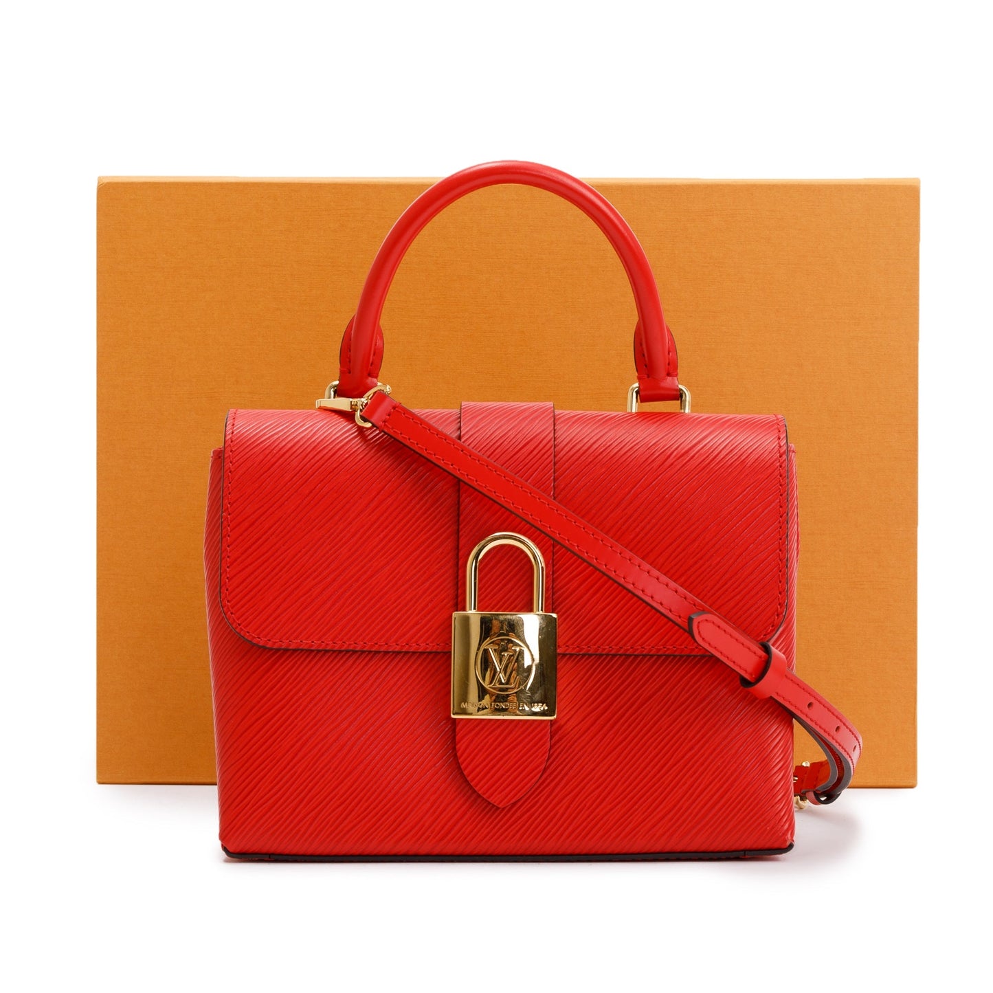 Louis Vuitton Red Epi Leather Locky BB