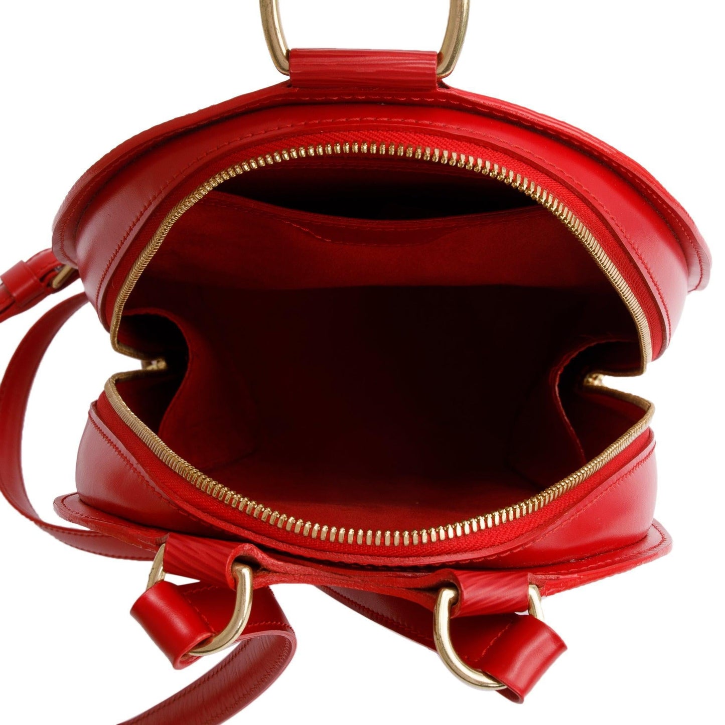 Louis Vuitton Red Epi Leather Mabillon Backpack