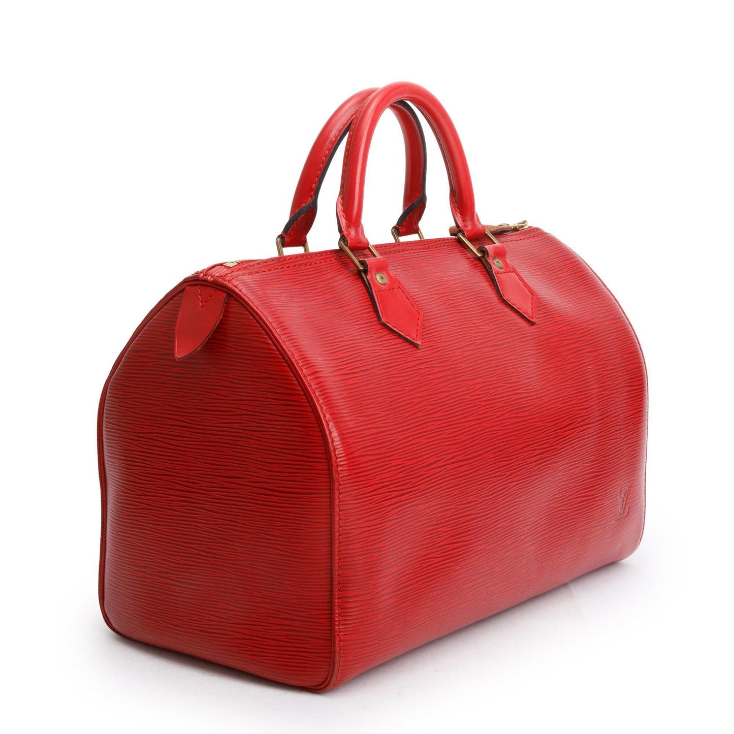 Louis Vuitton Red Epi Leather Speedy 30