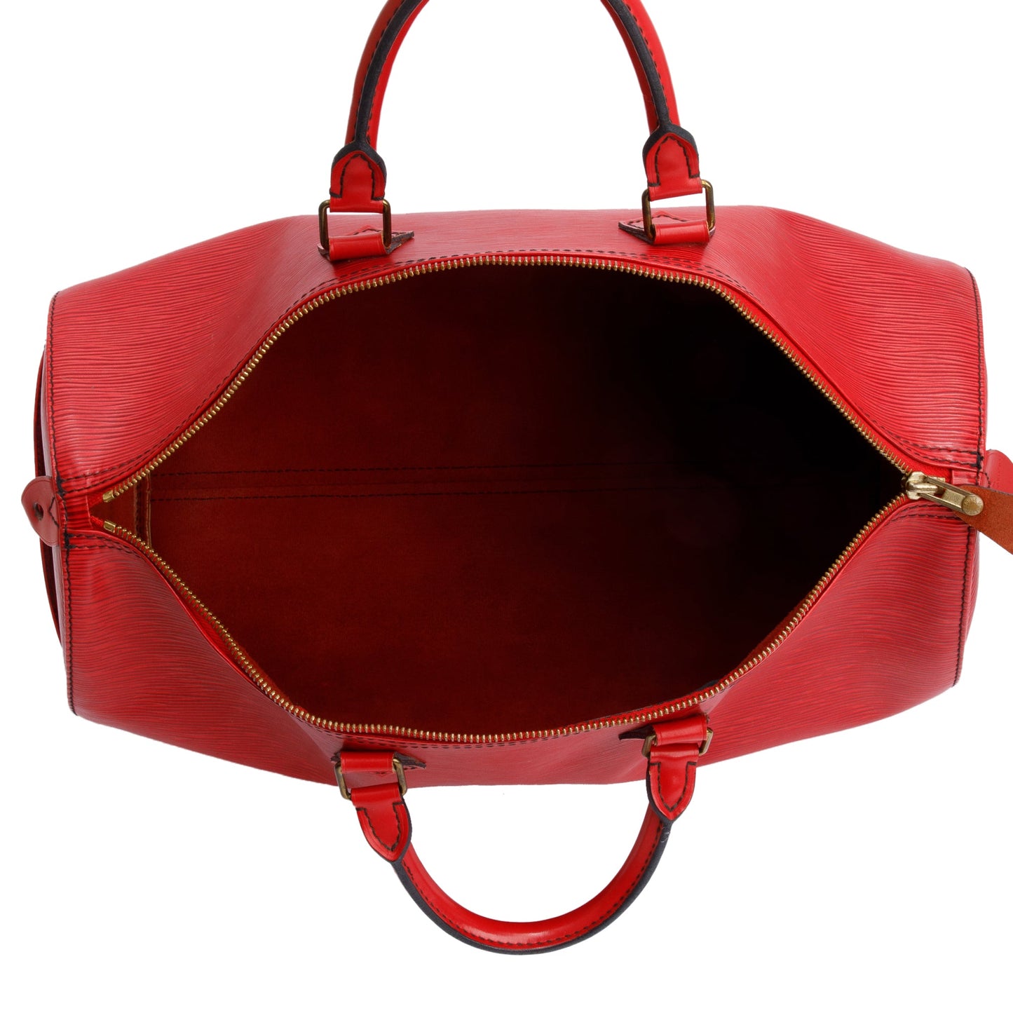 Louis Vuitton Red Epi Leather Speedy 40