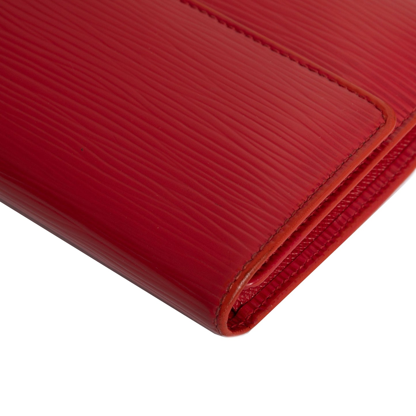 Louis Vuitton Red Epi Porte Tresor International Wallet