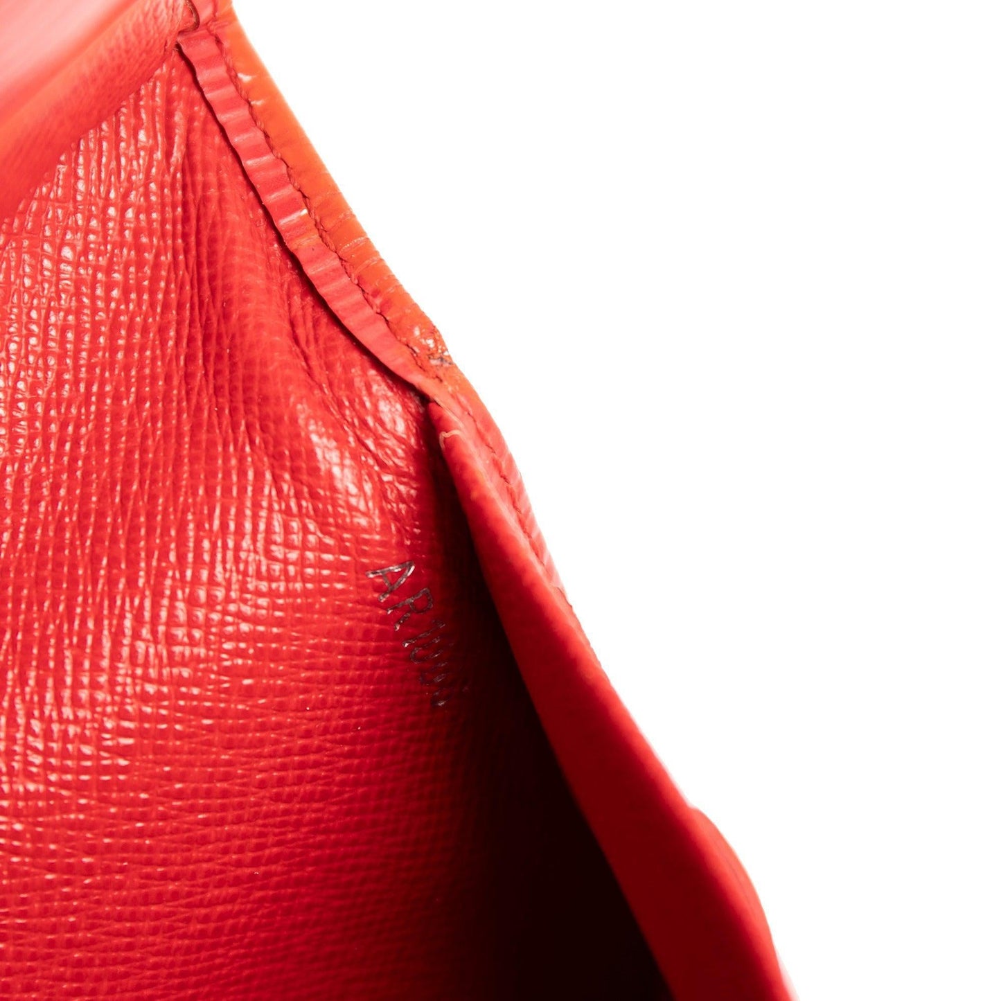 Louis Vuitton Red Epi Porte Tresor International Wallet