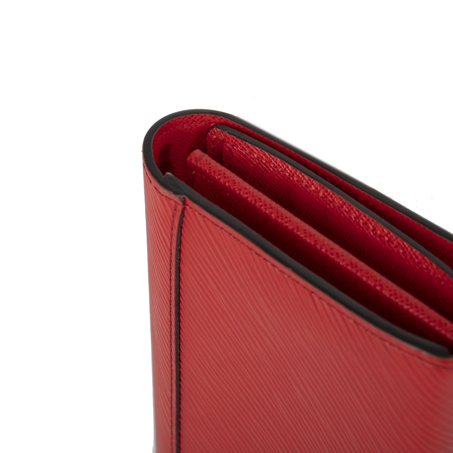 Louis Vuitton Red Epi Twist Wallet