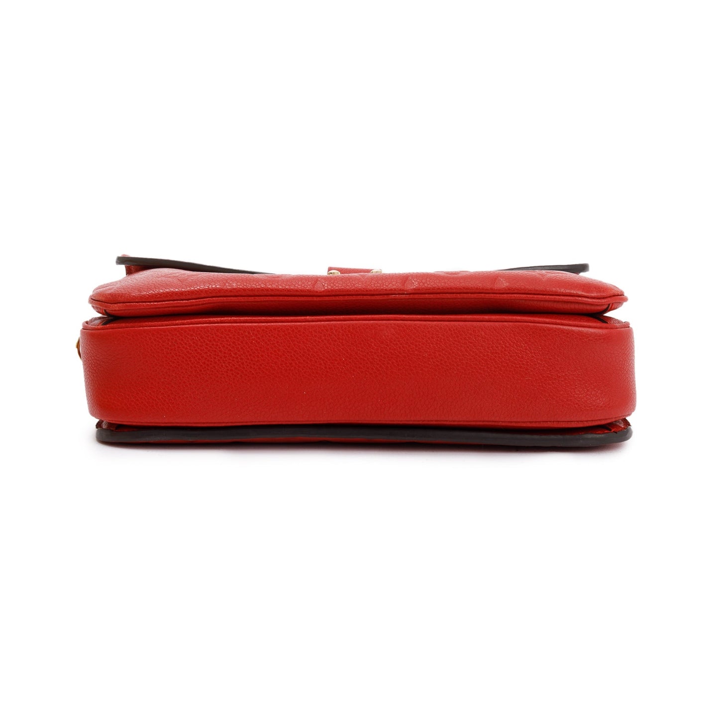 Louis Vuitton Red Monogram Empreinte Leather Pochette Metis