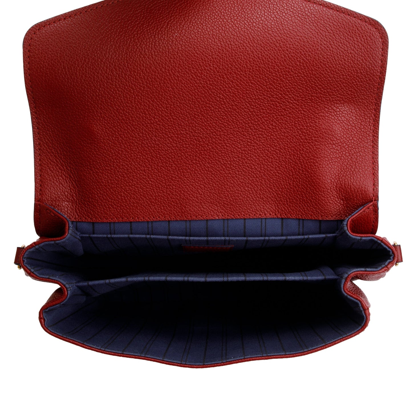 Louis Vuitton Red Monogram Empreinte Leather Pochette Metis