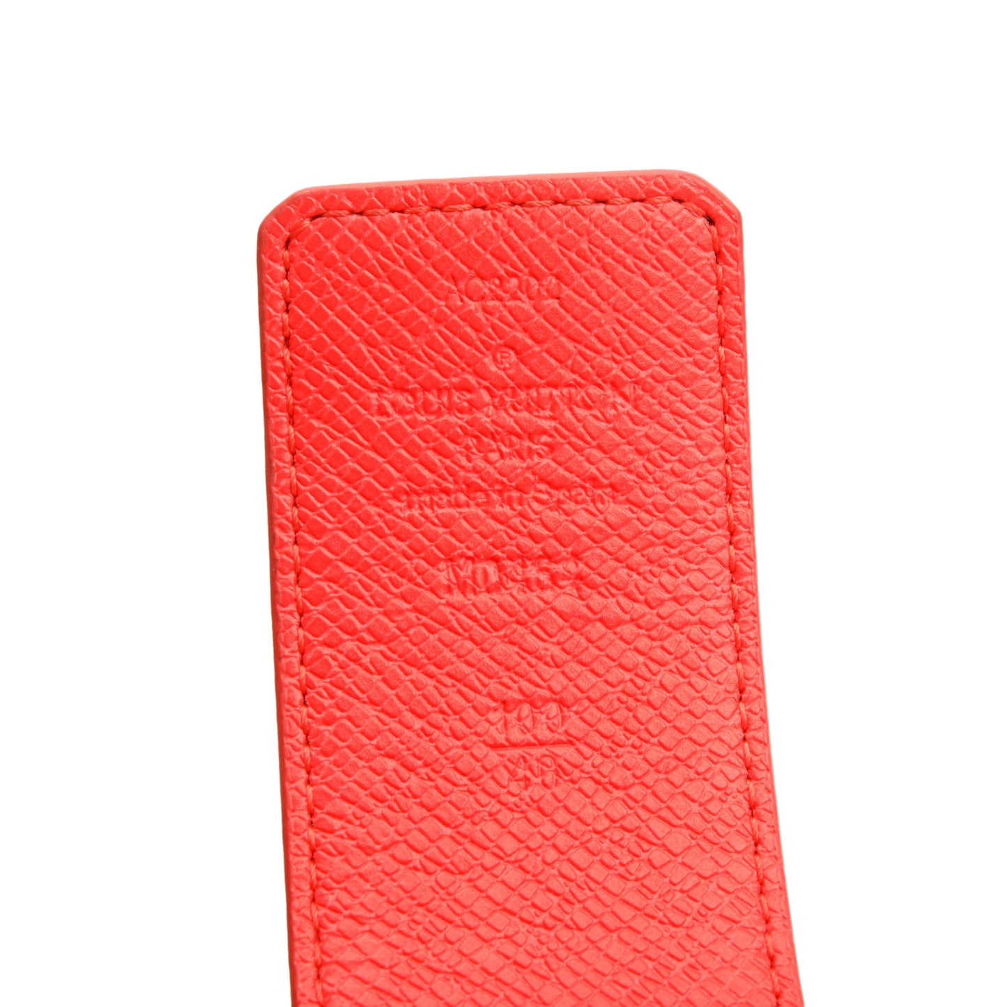 Louis Vuitton Red Monogram LV Initiales 40 MM Reversible Belt, 100 40