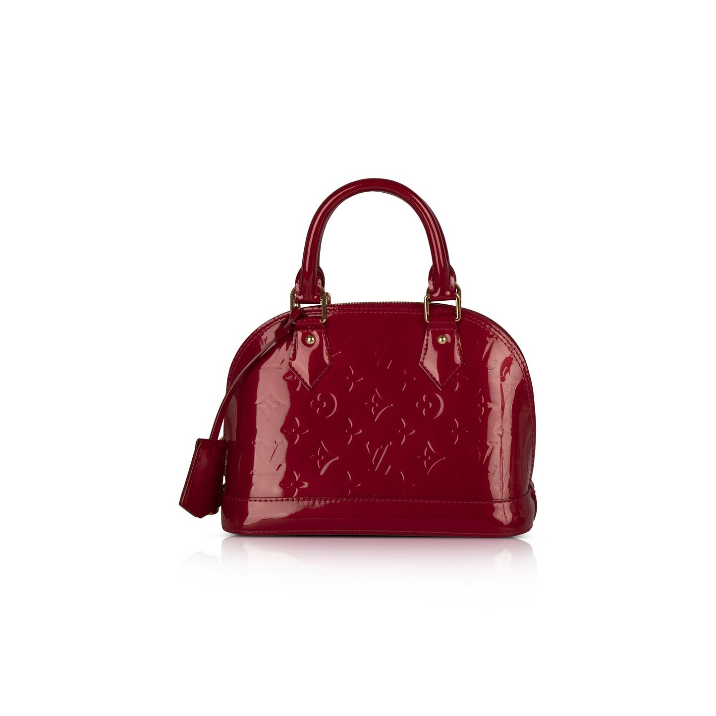 Louis Vuitton Red Vernis Alma BB