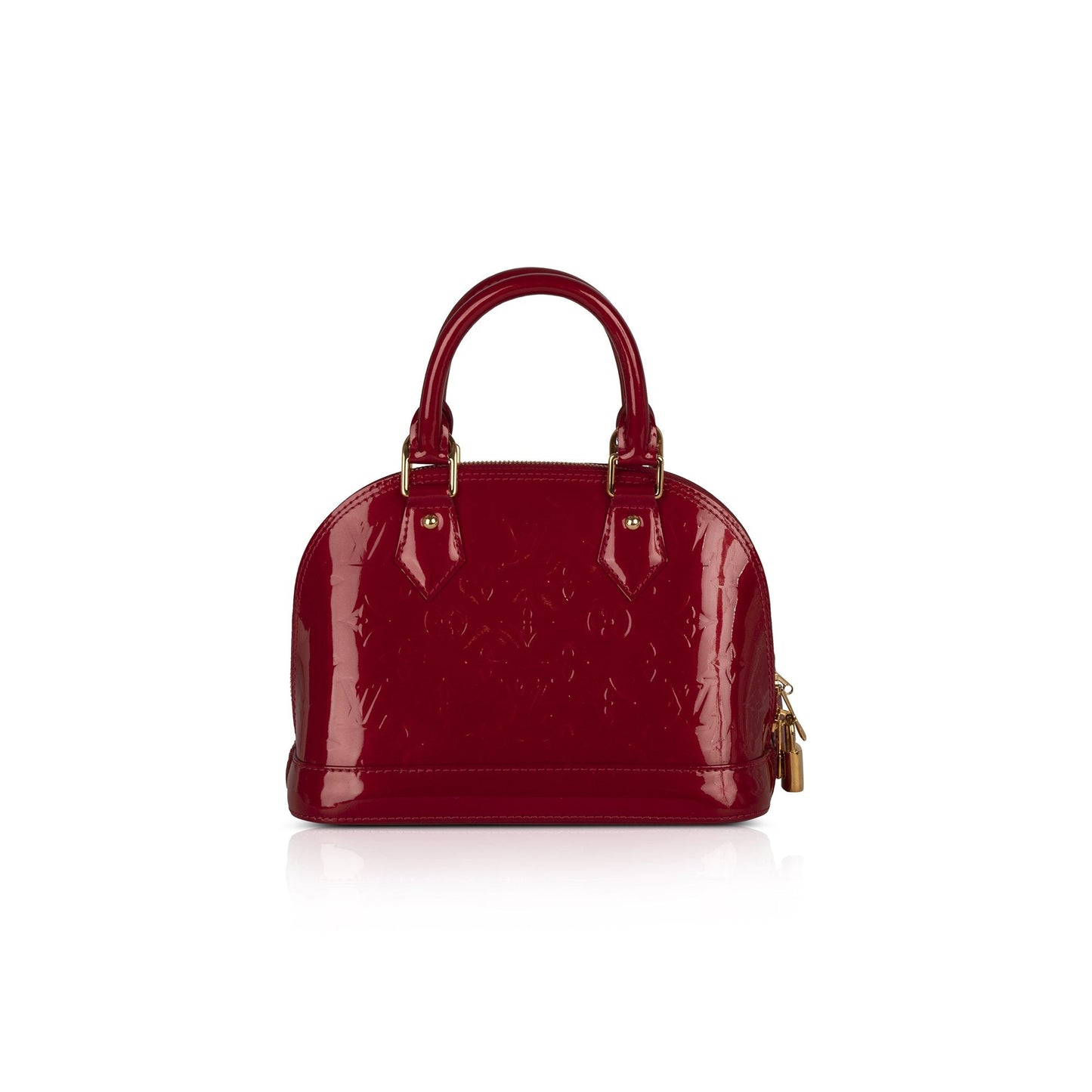 Louis Vuitton Red Vernis Alma BB