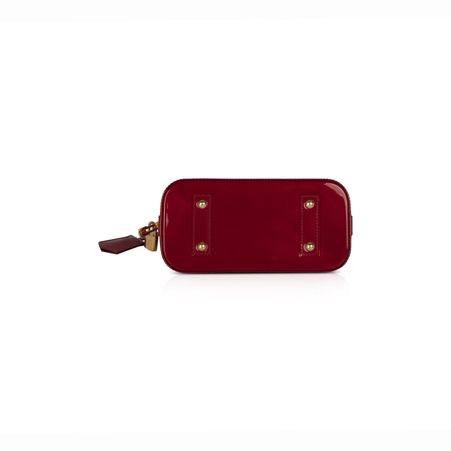 Louis Vuitton Red Vernis Alma BB