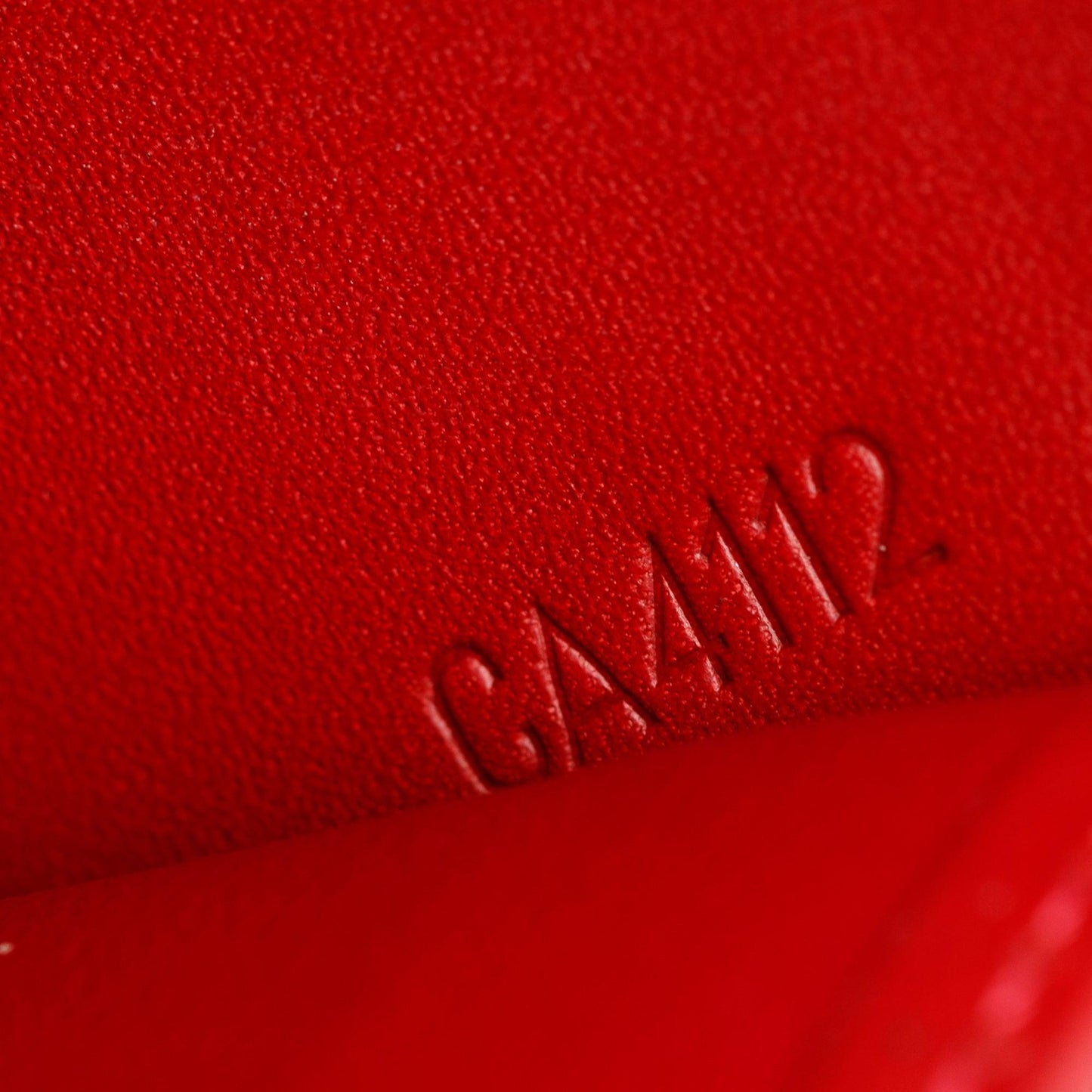 Louis Vuitton Red Vernis Leather Zippy Wallet