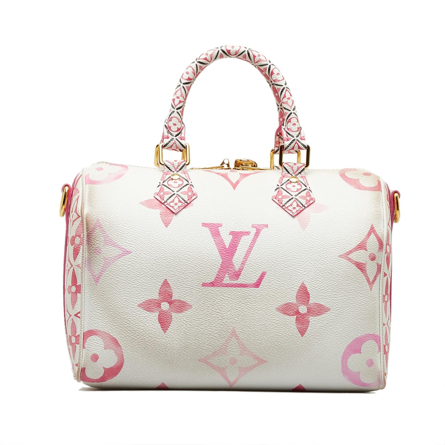 Louis Vuitton Resorts Exclusive Monogram Giant Speedy Bandouliere 25 (SHG-0ArjiQ)
