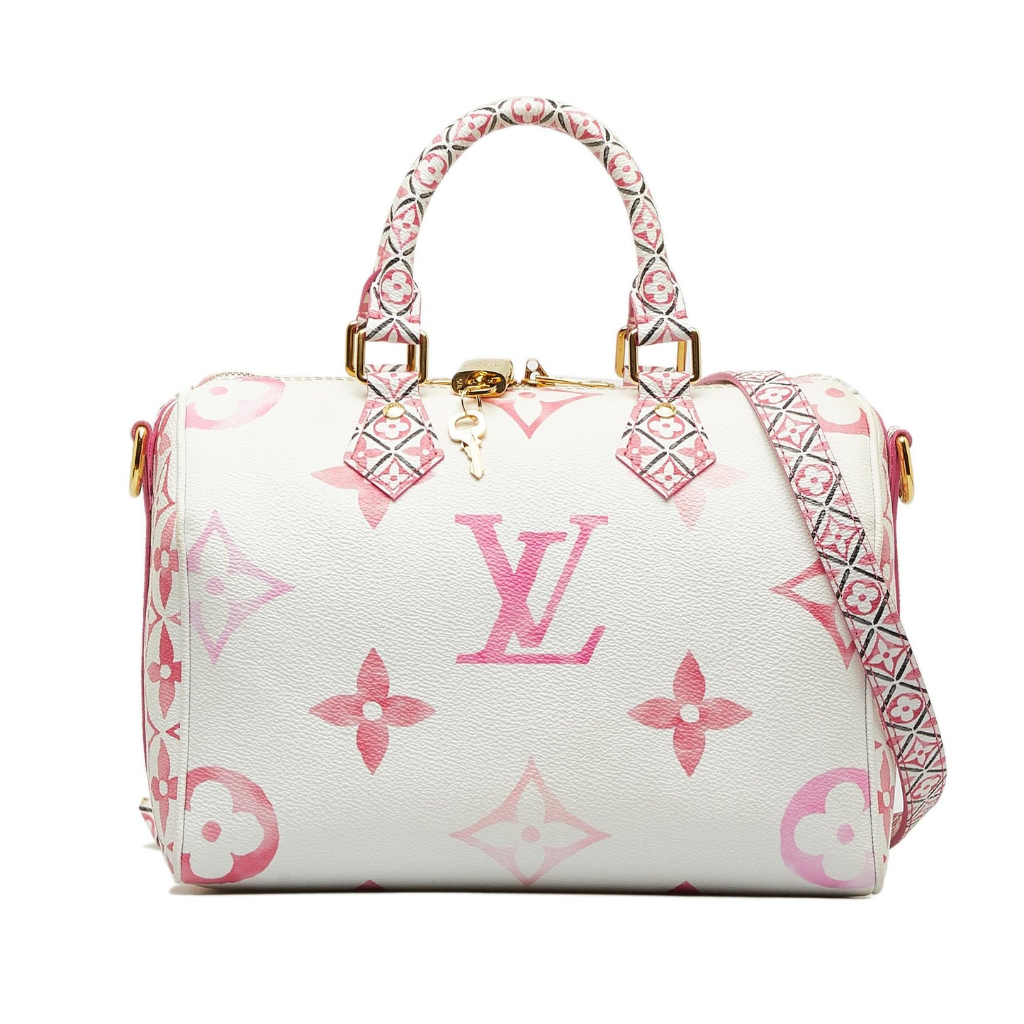 Louis Vuitton Resorts Exclusive Monogram Giant Speedy Bandouliere 25 (SHG-0ArjiQ)