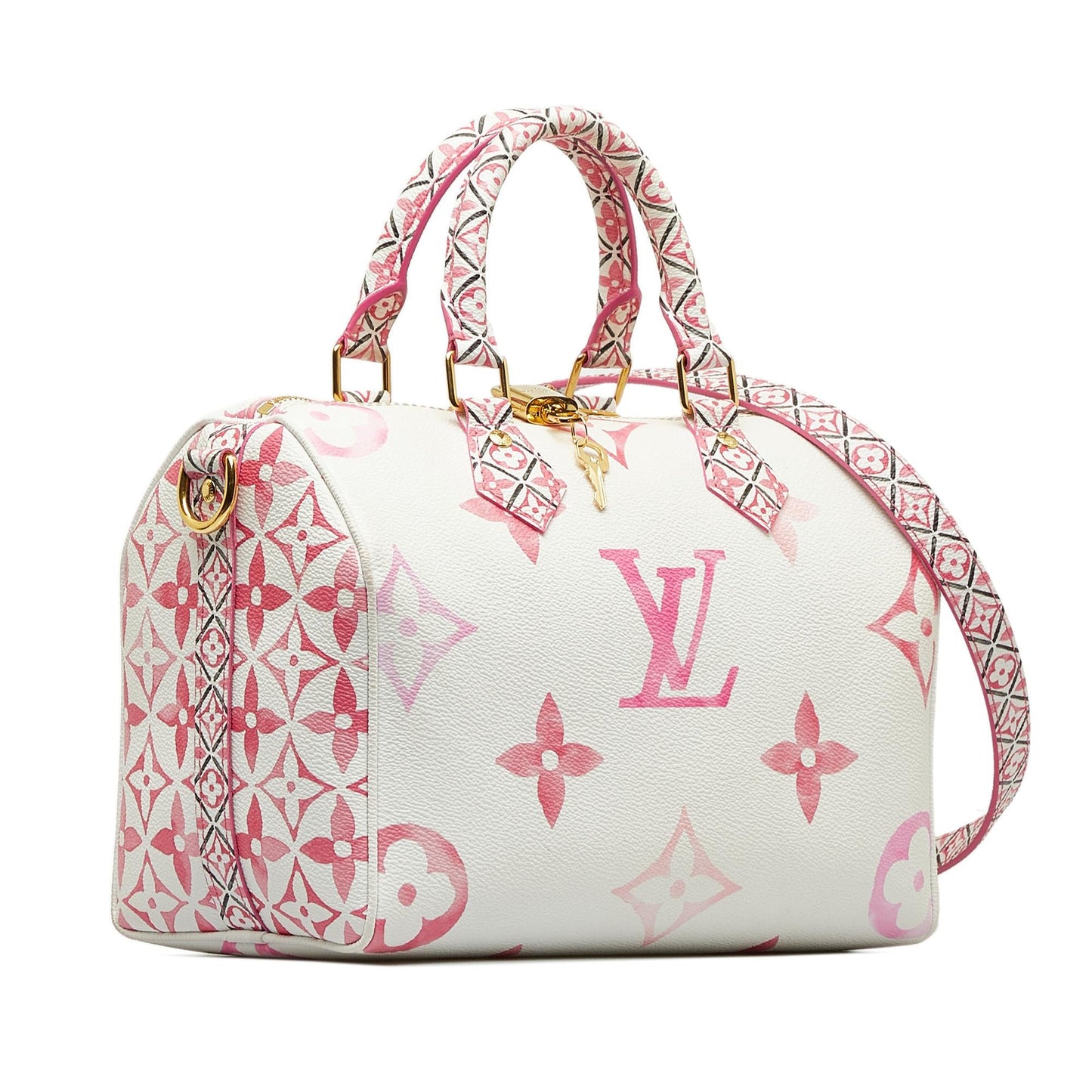 Louis Vuitton Resorts Exclusive Monogram Giant Speedy Bandouliere 25 (SHG-0ArjiQ)