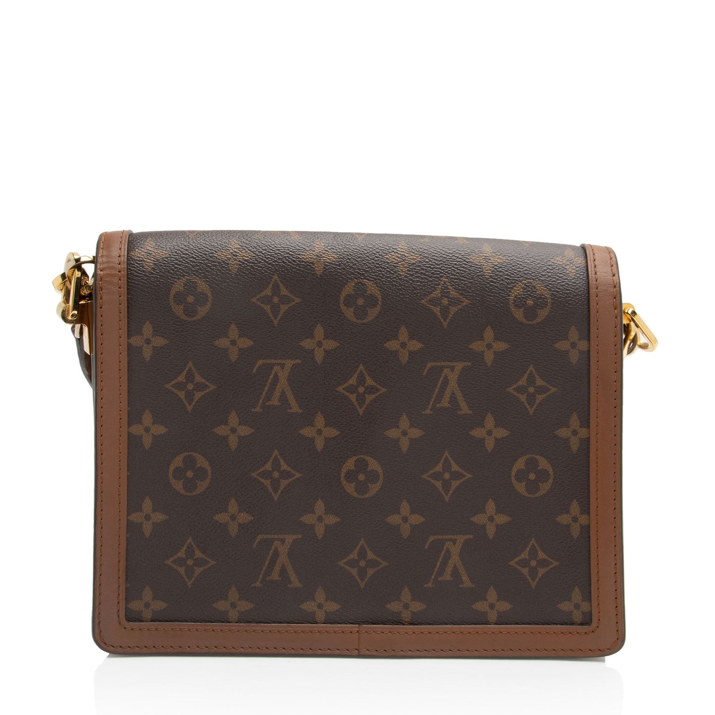 Louis Vuitton Reverse Monogram Dauphine MM Shoulder Bag (SHF-VOdubV)