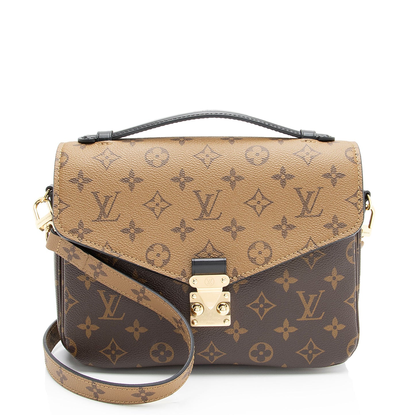 Louis Vuitton Reverse Monogram Pochette Metis Shoulder Bag (SHF-TeLbmc)
