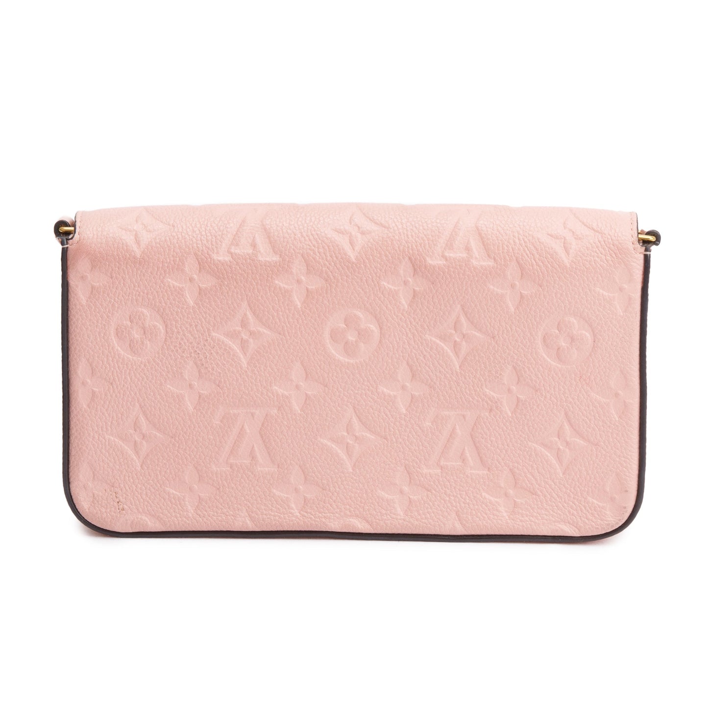 Louis Vuitton Rose Poudre Monogram Empreinte Leather Felicie Pochette