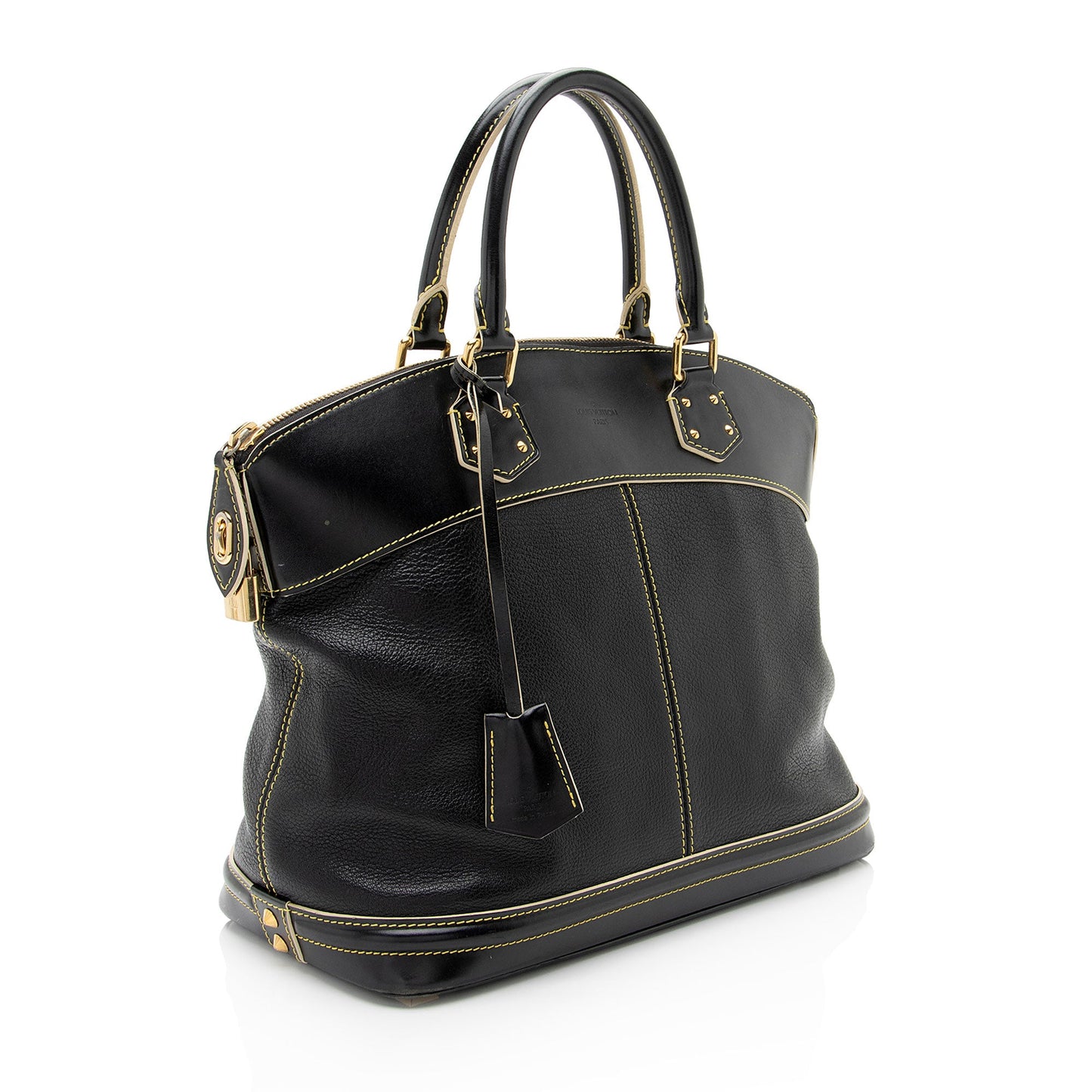 Louis Vuitton Suhali Lockit MM Satchel (SHF-VxGGO7)