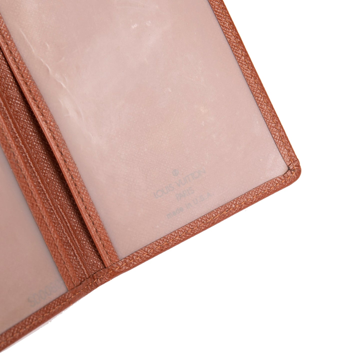 Louis Vuitton Taiga Leather ID Card Holder Wallet