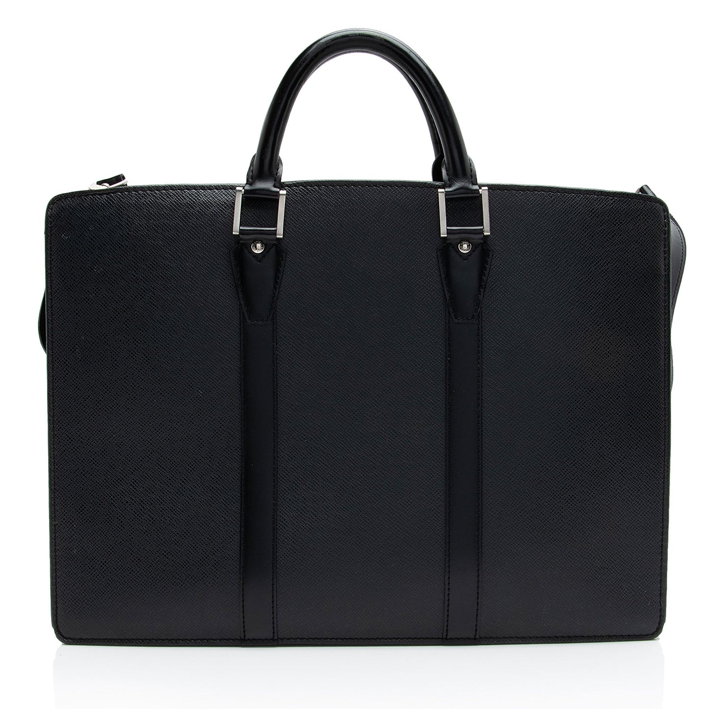 Louis Vuitton Taiga Leather Lozan Briefcase (SHF-9OeHvp)