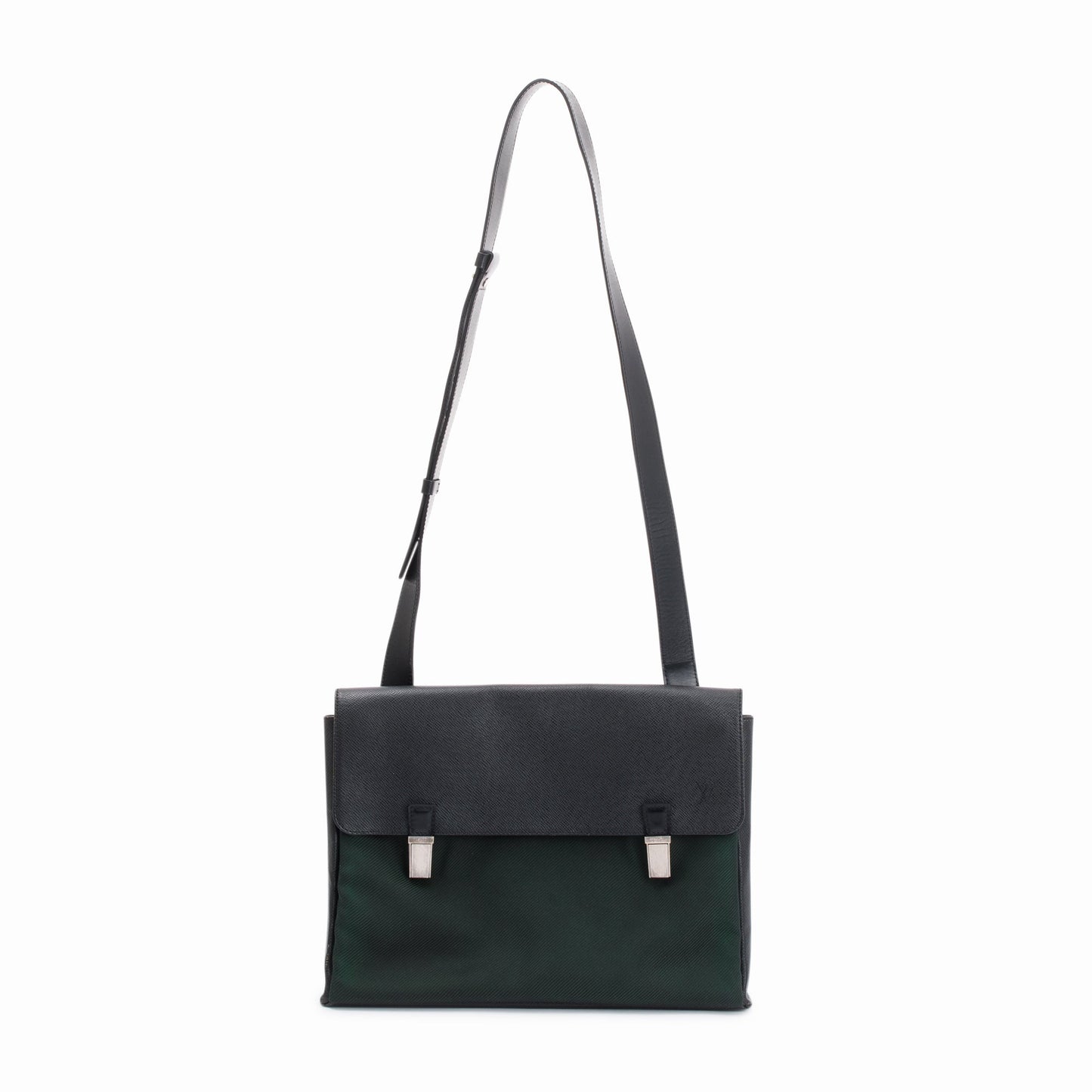 Louis Vuitton Taiga Leather Saratov GM Messenger Bag