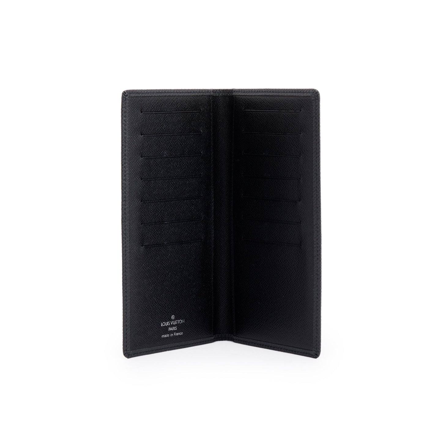 Louis Vuitton Taiga Leather Vertical Long Bifold Wallet