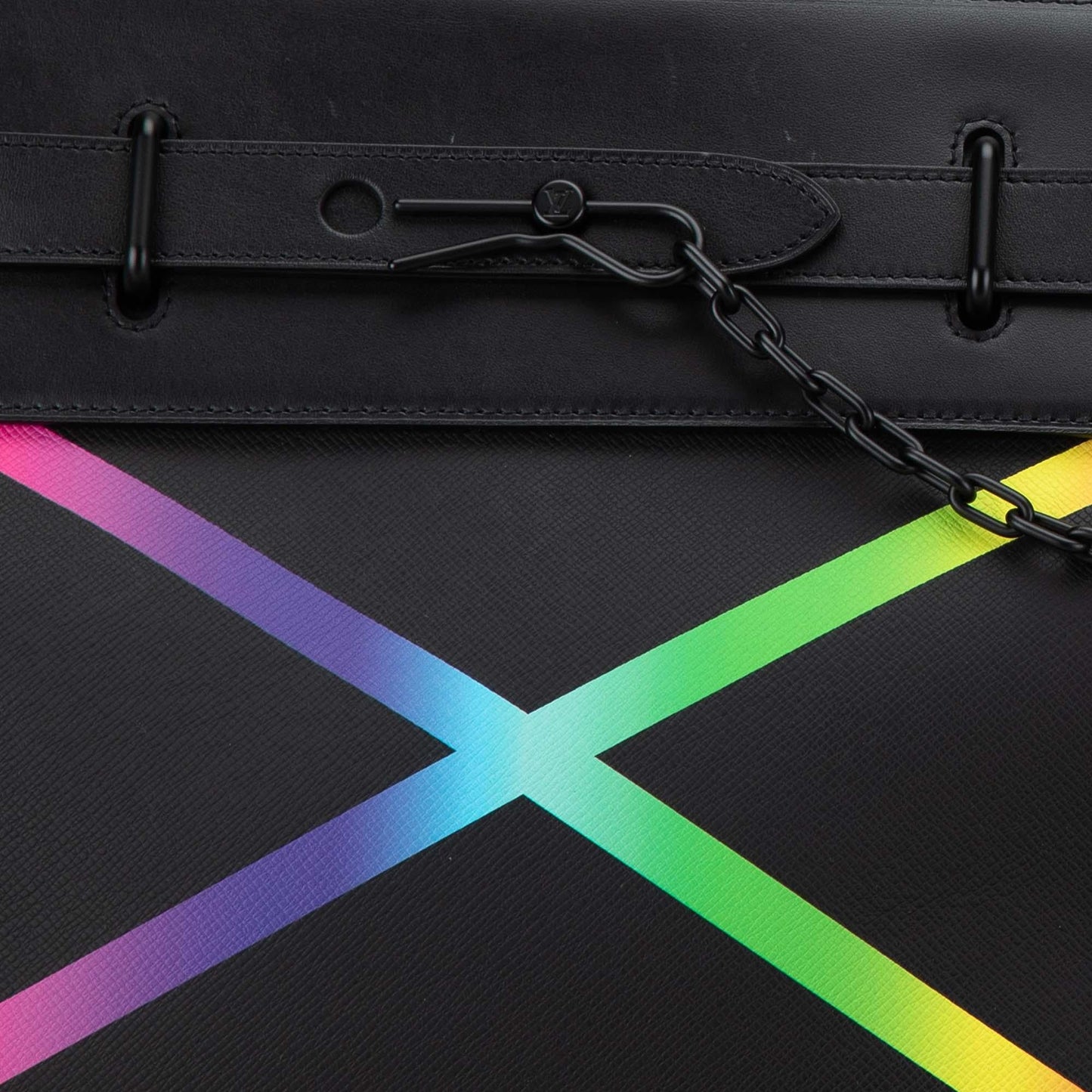 Louis Vuitton Taiga Rainbow Steamer PM