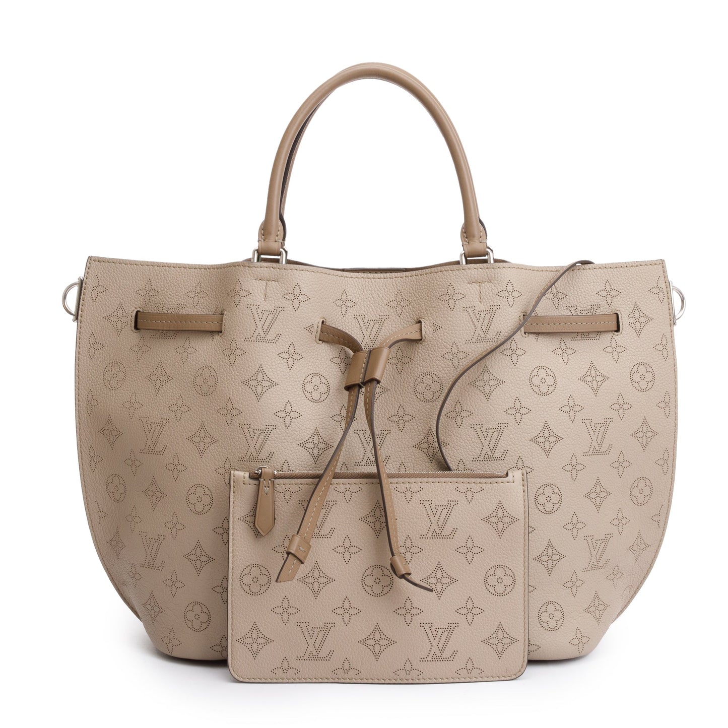Louis Vuitton Taupe Monogram Mahina Girolata