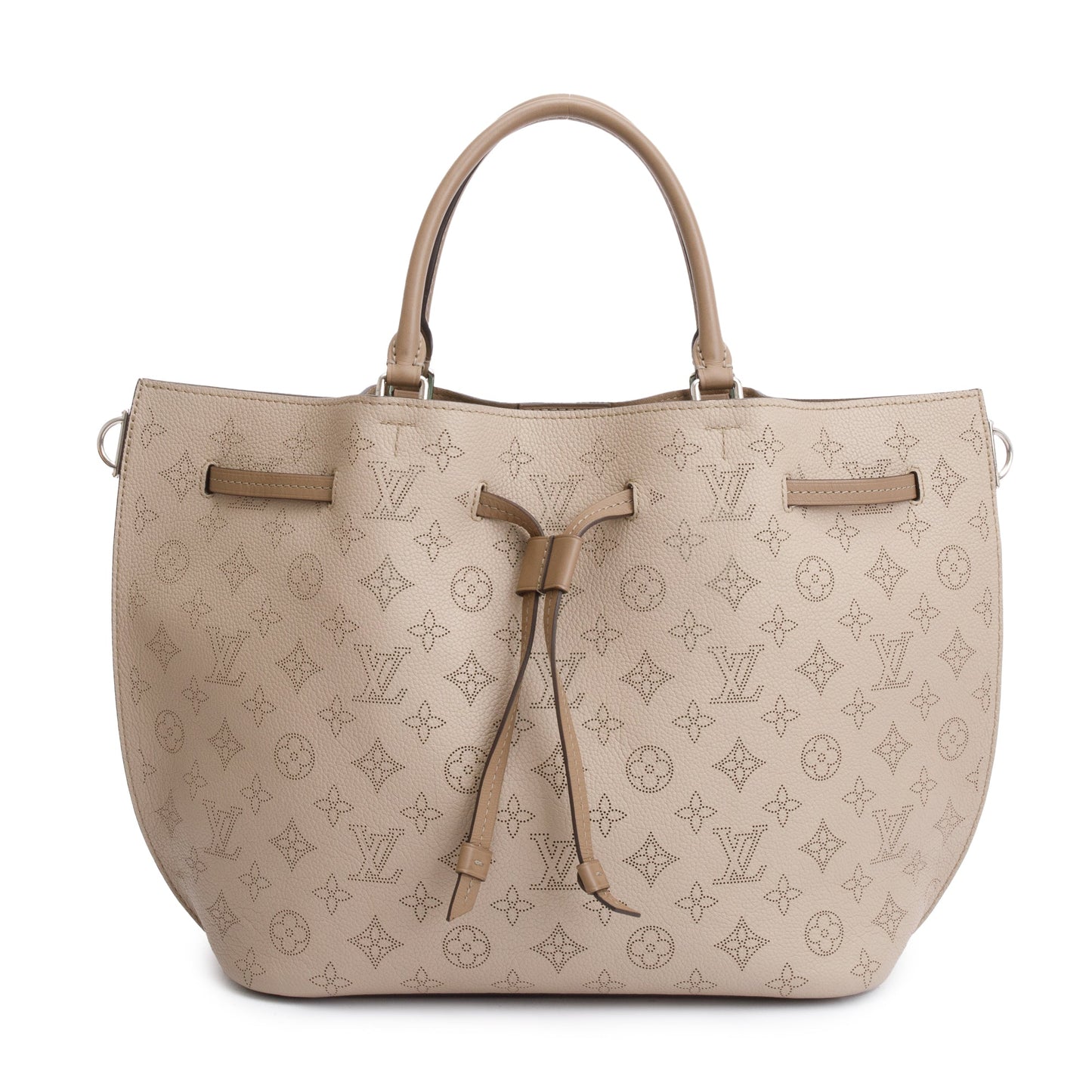 Louis Vuitton Taupe Monogram Mahina Girolata